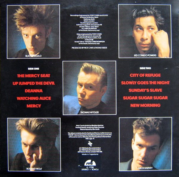 Nick Cave And The Bad Seeds* - Tender Prey (LP, Album)