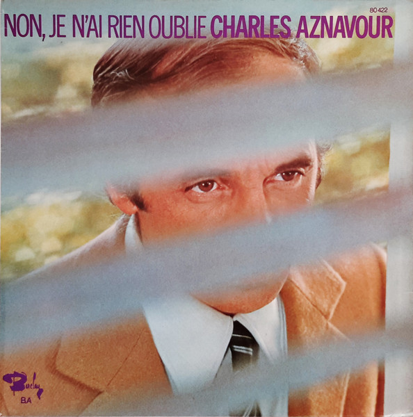 Charles Aznavour - Non, Je N'ai Rien Oublié (LP, Album)