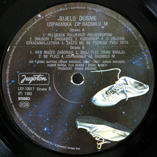 Bijelo Dugme - Uspavanka Za Radmilu M. (LP, Album, Pic)