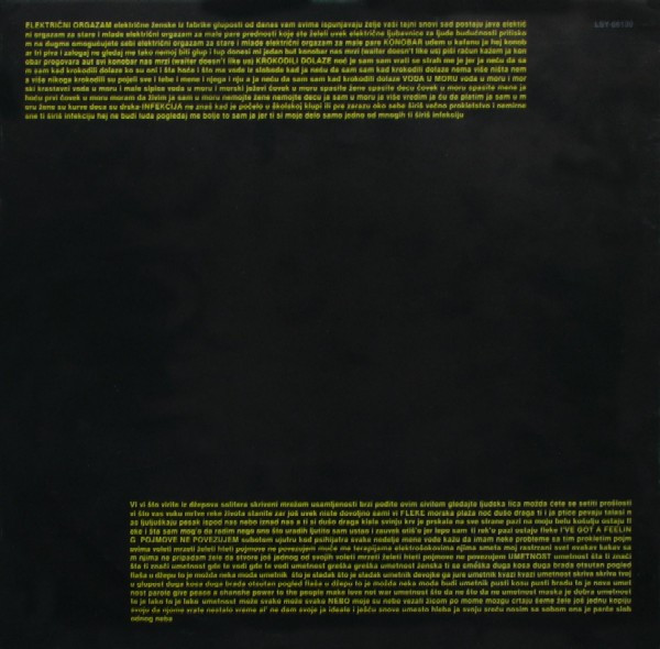 ElektriÄni Orgazam - ElektriÄni Orgazam (LP, Album)