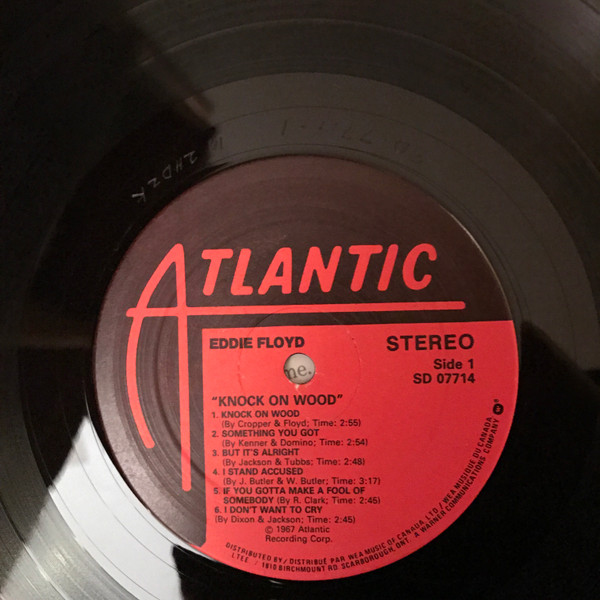 Eddie Floyd - Knock On Wood (LP, Album, RE, RM)