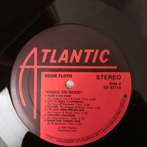 Eddie Floyd - Knock On Wood (LP, Album, RE, RM)