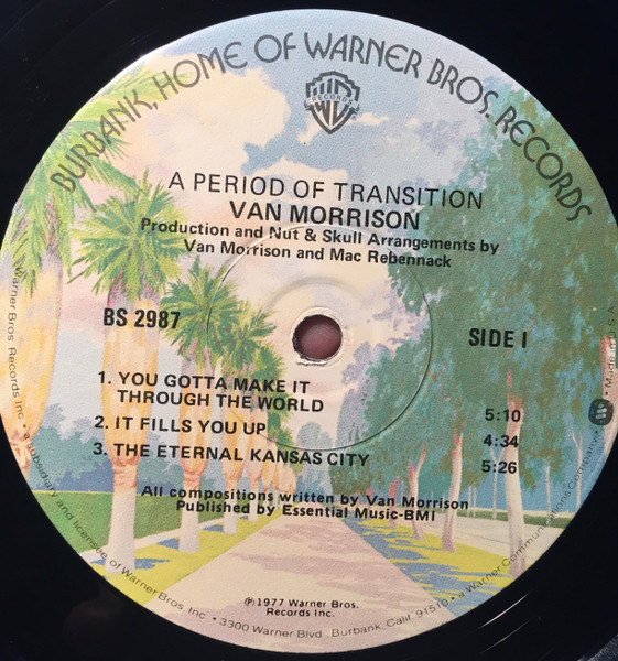 Van Morrison - A Period Of Transition (LP, Album, Win)
