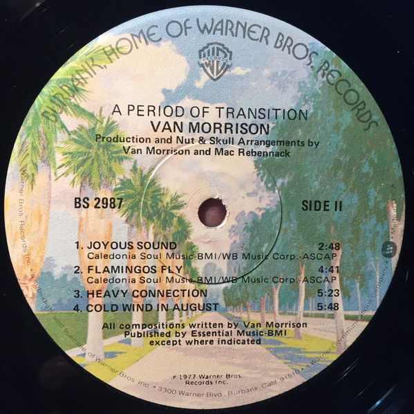Van Morrison - A Period Of Transition (LP, Album, Win)