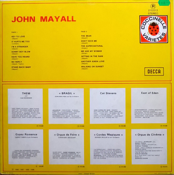John Mayall - John Mayall (LP, Comp)