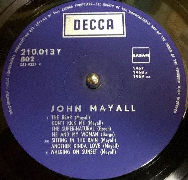 John Mayall - John Mayall (LP, Comp)