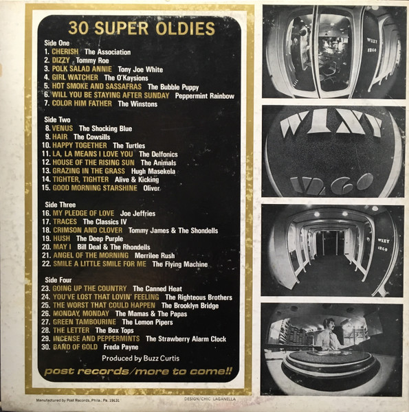 Various - WiXY 1260 Super Oldies (2xLP, Comp)