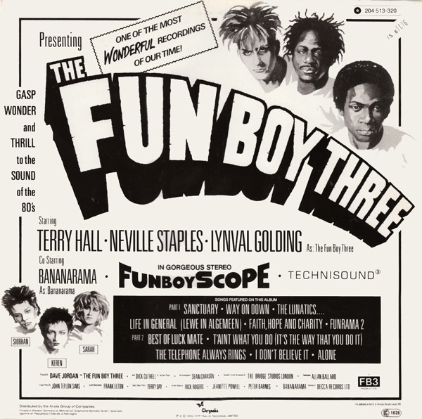 The Fun Boy Three* - The Fun Boy Three (LP, Album)