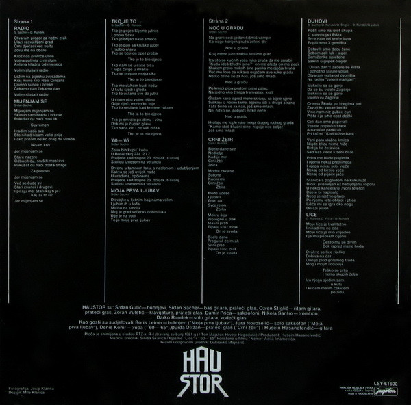 Haustor - Haustor (LP, Album)
