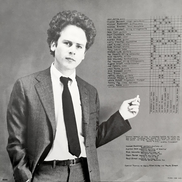 Art Garfunkel - Scissors Cut (LP, Album)