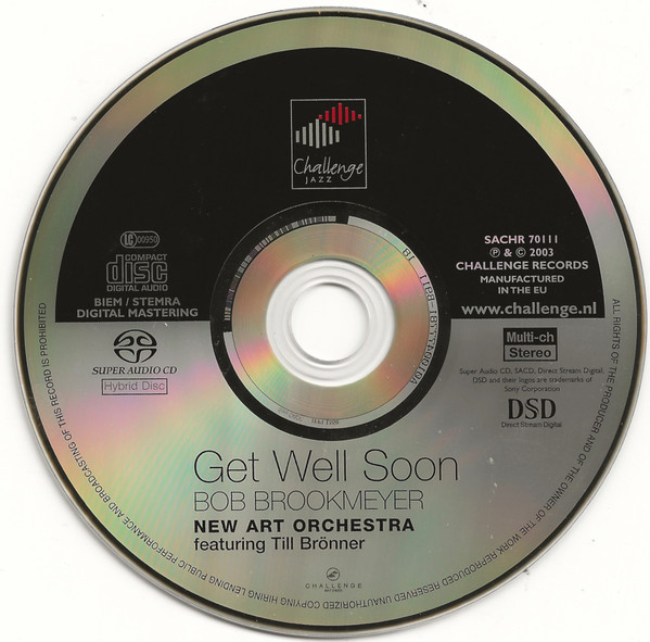 Bob Brookmeyer, New Art Orchestra* Featuring Till Brönner - Get Well Soon (SACD, Hybrid, Multichannel, Album)