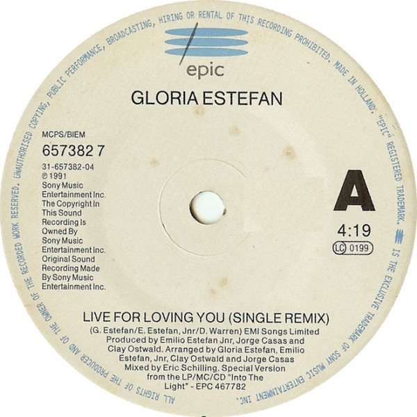 Gloria Estefan - Live For Loving You (7