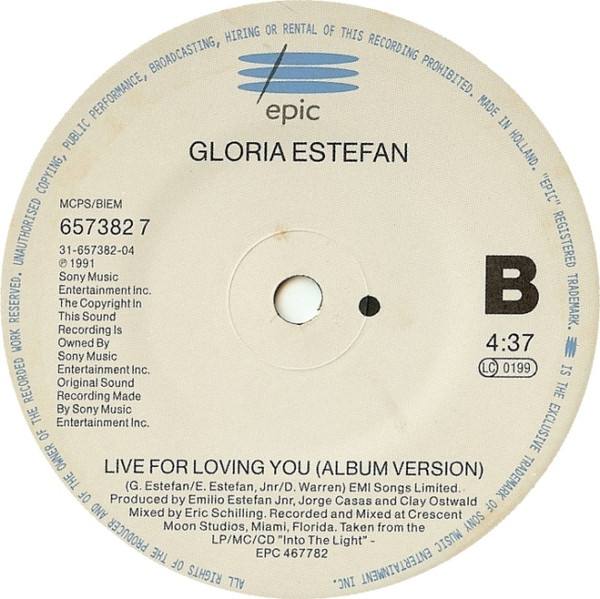 Gloria Estefan - Live For Loving You (7