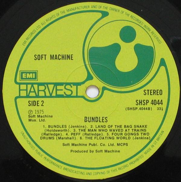 Soft Machine - Bundles (LP, Album)