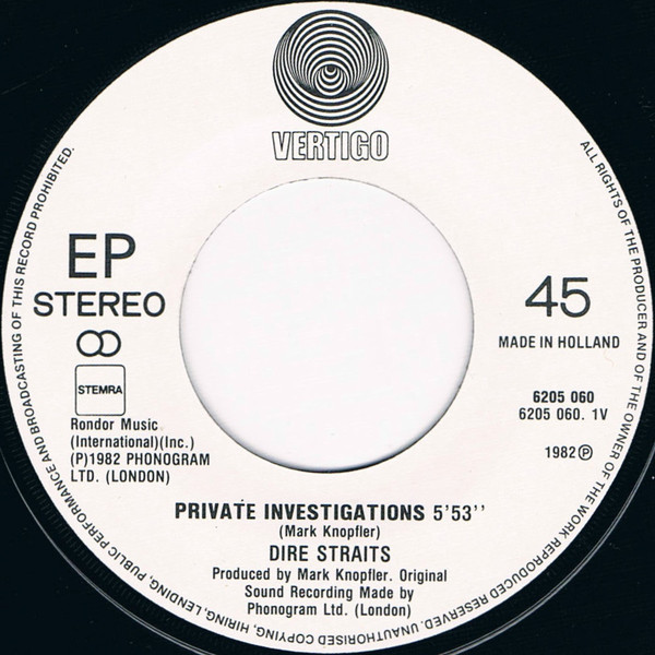 Dire Straits - Private Investigations (7