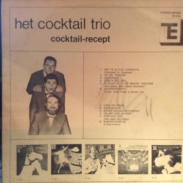Cocktail Trio - Cocktail-Recept (LP, Comp)