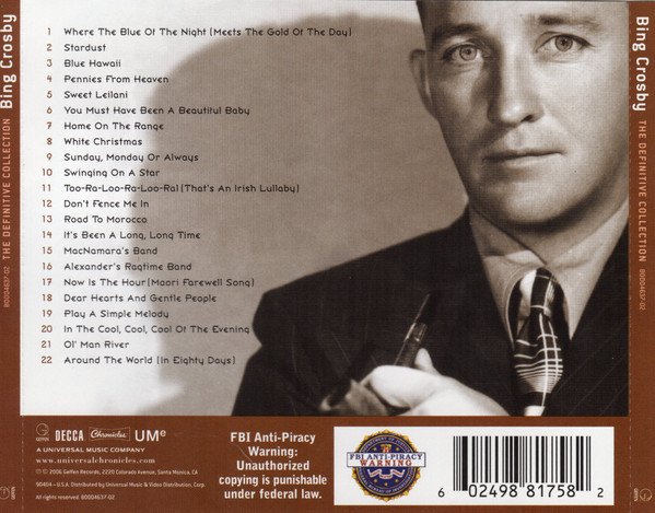 Bing Crosby - The Definitive Collection (CD, Comp)