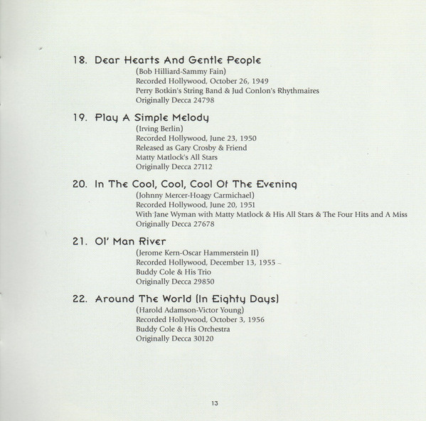 Bing Crosby - The Definitive Collection (CD, Comp)