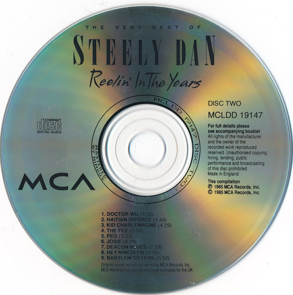 Steely Dan - The Very Best Of Steely Dan - Reelin' In The Years (2xCD, Comp, RE)