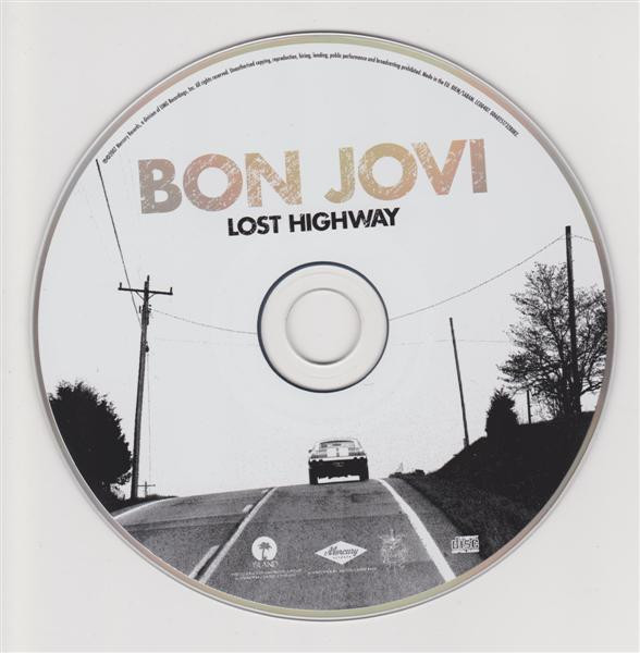 Bon Jovi - Lost Highway (CD, Album, Sup)